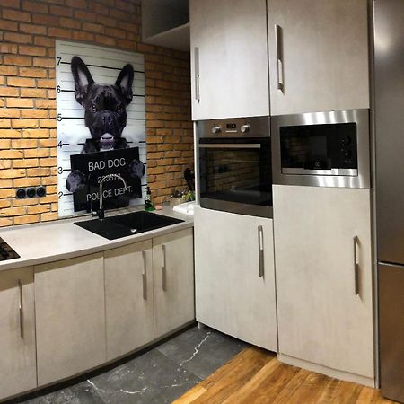 Loft Apartment Near Smart Plaza Polytech 基輔 外观 照片