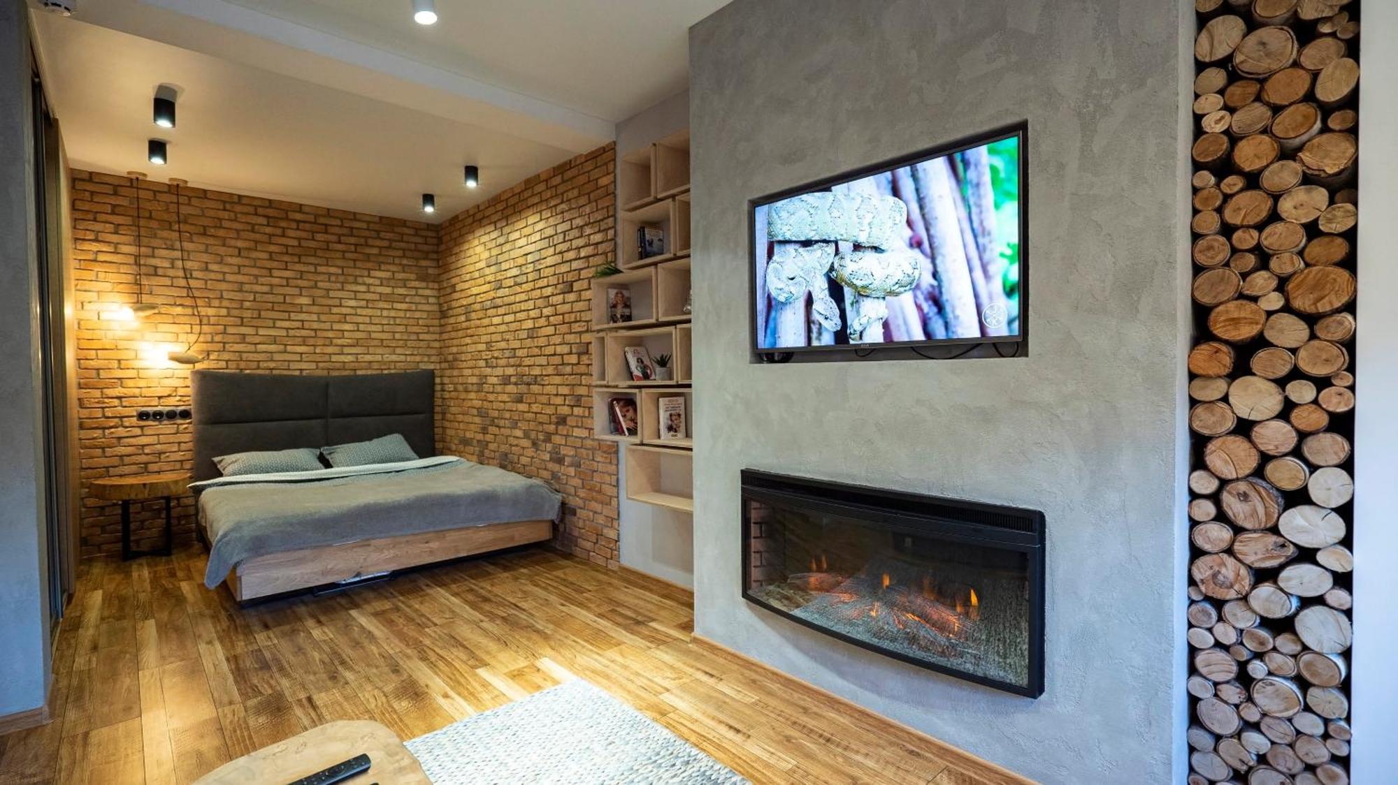 Loft Apartment Near Smart Plaza Polytech 基輔 外观 照片
